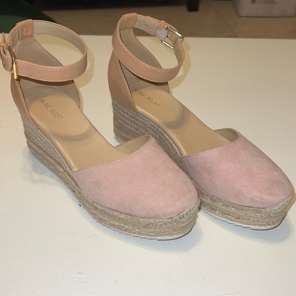 Nine West Espadrille Wedge Heel